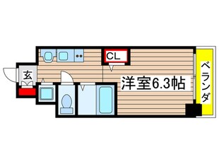 ﾌﾟﾚｻﾝｽ金山ｸﾞﾘｰﾝﾊﾟｰｸｽ(1408)の物件間取画像